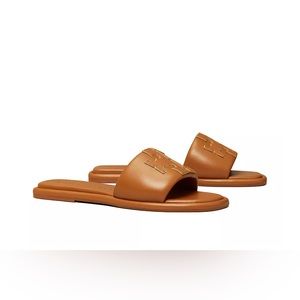Tory Burch Double T Sport Slide Sandals